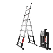 Escalera telescópicas 2 tramos tijera alum. 2.30m SVELT