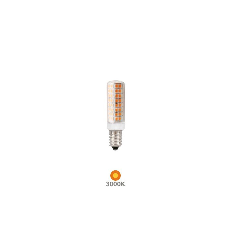 Bombilla E14 Tubular LED 7w 3000K 820Lm 68x19mm diámetro GSC