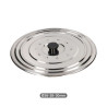 Tapa universal acero inoxidable para ollas y sarténes Diámetro 26 - 28 - 30 cm VASSARY