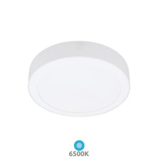 Downlight LED Redondo SUPERFICIE 12W 6500K 1080Lm Marco Blanco 168x32,5mm Bogur GSC