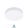 Downlight LED Redondo SUPERFICIE 12W 6500K 1080Lm Marco Blanco 168x32,5mm Bogur GSC