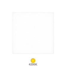 Panel LED Cuadrado 40w 4200K 4200Lm EMPOTRABLE SIN MARCO 60x60cm Ubari GSC