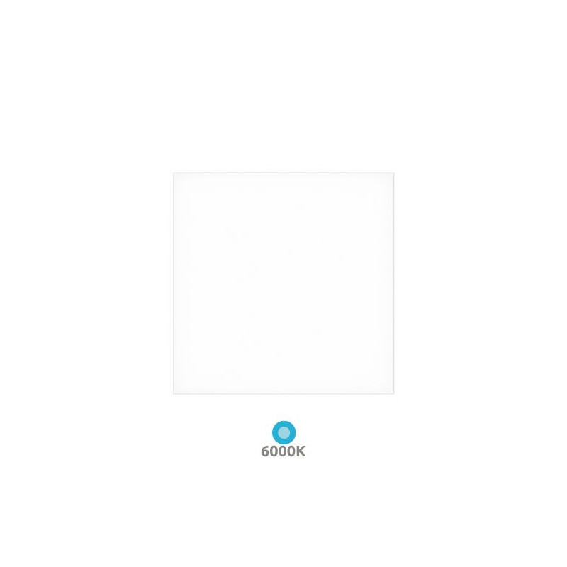Panel LED Cuadrado 40w 6000K 4200Lm EMPOTRABLE SIN MARCO 60x60cm Ubari GSC