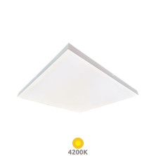 Panel LED Cuadrado 40w 4200K 4200Lm SUPERFICIE Marco Blanco 60x60cm Borna GSC