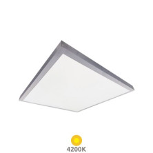 Panel LED Cuadrado 40w 4200K 4200Lm SUPERFICIE Marco Níquel 60x60cm Borma GSC