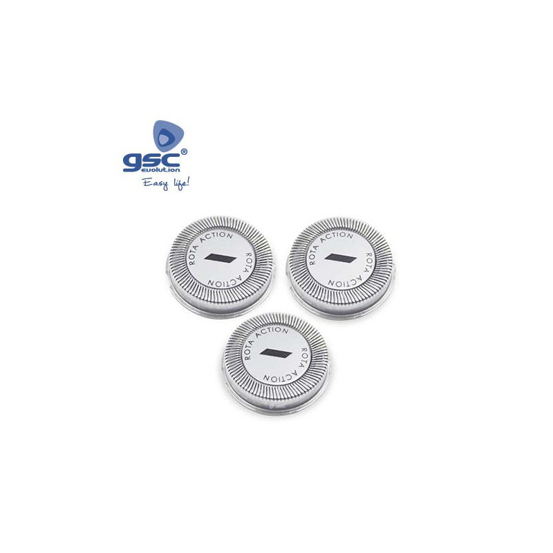 Recambio cuchillas rotatorias compatibles PHILIPS HQ2 B3 GSC C10/300