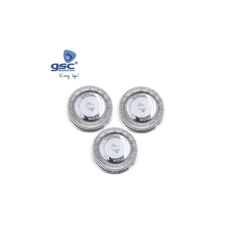 Recambio cuchillas rotatorias compatibles PHILIPS HQ4 B3 GSC C10/250