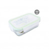 Tupper hermético rectangular de cristal 400ml GSC C1/24