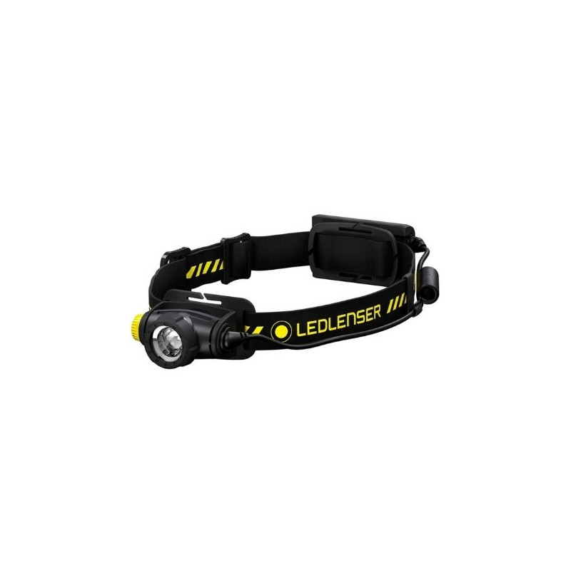 Linterna Frontal H5R WORK RECARGABLE 1x Li-ion 3,7V 500Lm + Accesorio LEDLENSER