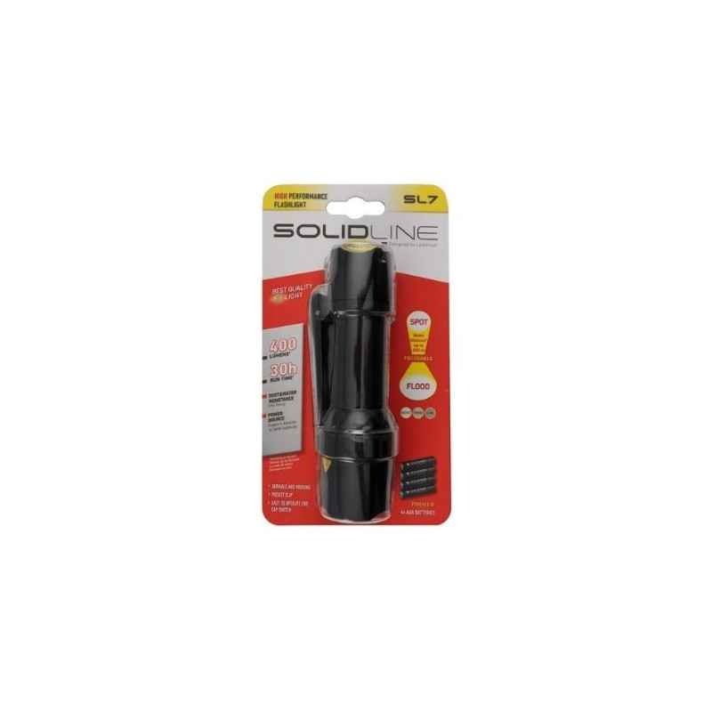 Linterna SL7 450Lm Policarbonato SolidLine LEDLENSER