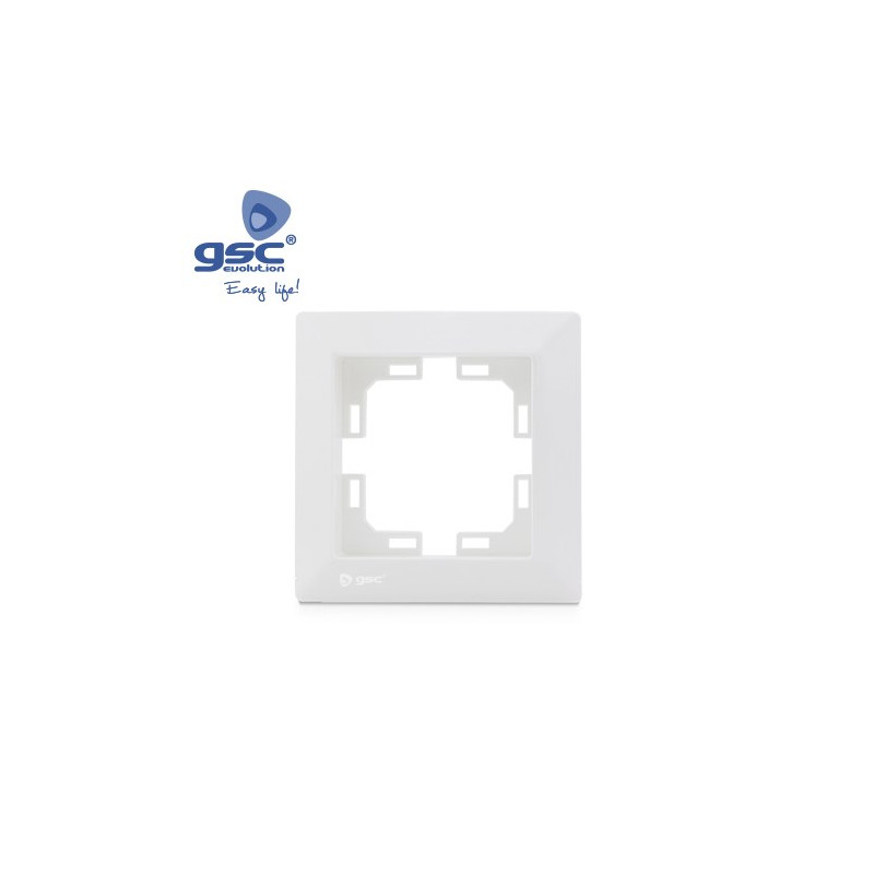 Embellecedor Serie GAMMA 1 modulo Blanco GSC C42/400