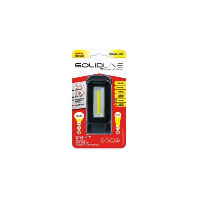 Linterna de trabajo SAL1R 450Lm SolidLine LEDLENSER