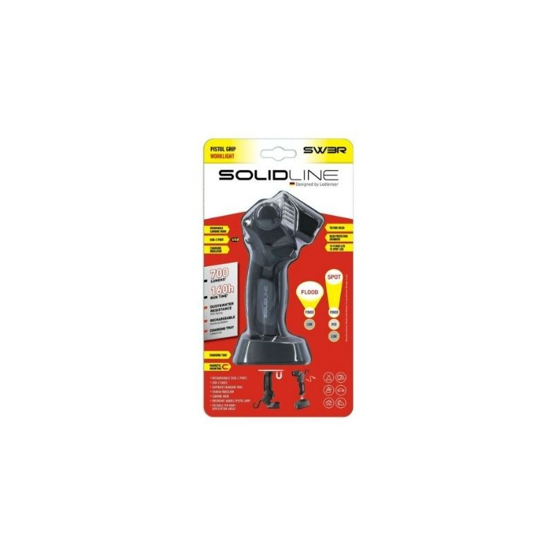 Linterna de trabajo SW3R 700Lm SolidLine LEDLENSER
