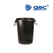 Cubo de basura SIN tapa plastico 100L GSC C1/1