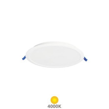 Downlight LED Redondo EMPOTRABLE 9w 4000K 810Lm Marco Blanco 120x27mm Belur GSC
