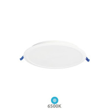 Downlight LED Redondo EMPOTRABLE 12W 6500K 1080Lm Marco Blanco 165x27mm Belur GSC