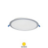 Downlight LED Redondo EMPOTRABLE 18w 4000K 1620Lm Marco Gris 220x27mm Belur GSC