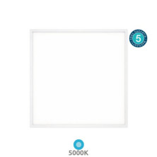 Panel LED Cuadrado 40w 5000K 4800Lm EMPOTRABLE Marco Blanco 60x60cm Lubuko PRO LINE GSC